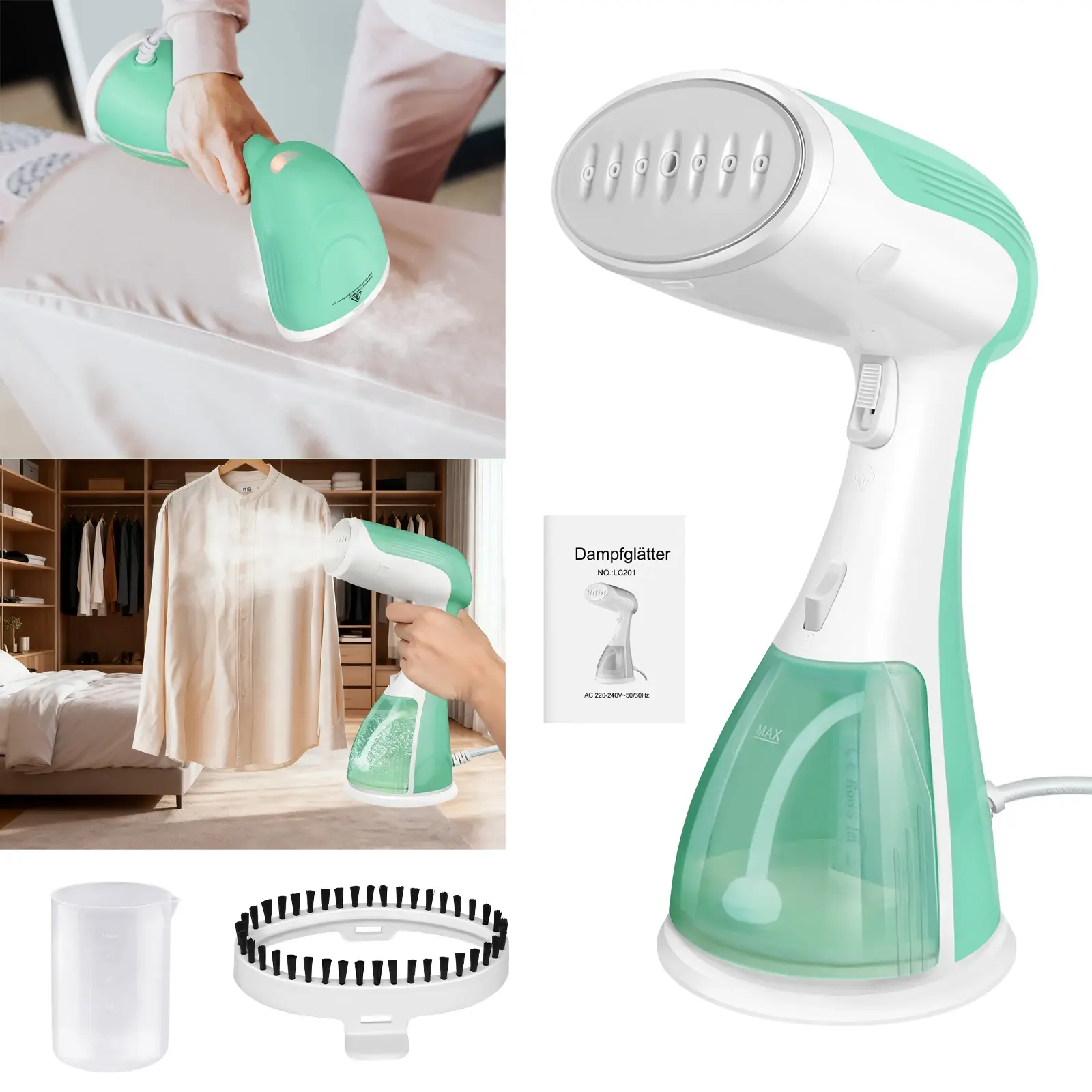 Défroisseur vapeur portable à main pour vêtements